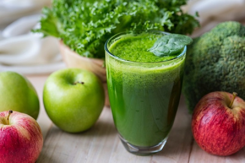 Sinh tố rau xanh và trái cây là thức uống giảm cân nhanh